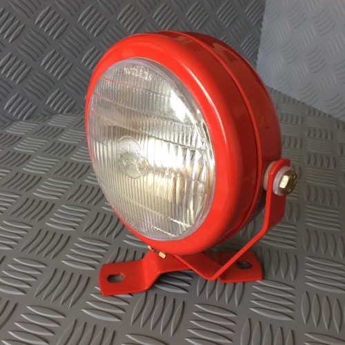 Lampada lavoro rossa - lampada,